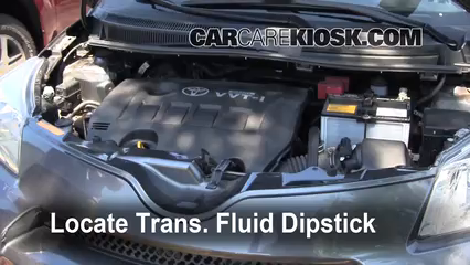 Add Transmission Fluid: 2008-2014 Scion xD - 2008 Scion xD 1.8L 4 Cyl.